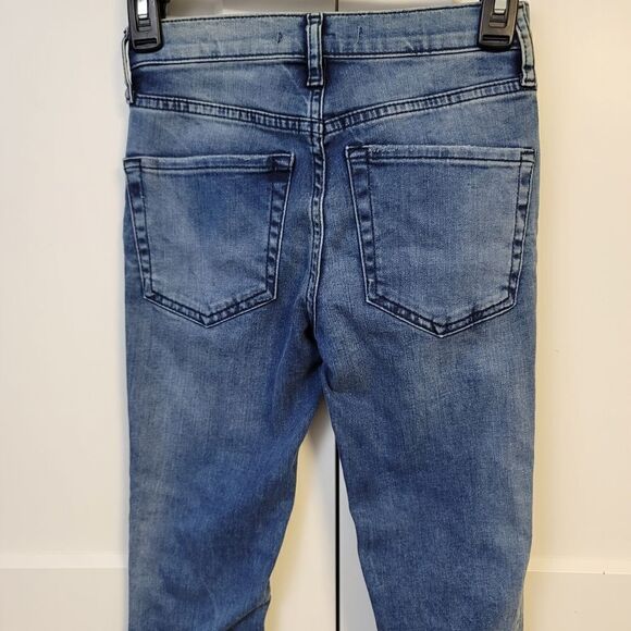 Free people high rise busted skinny jean, size 24 - Picture 8 of 9
